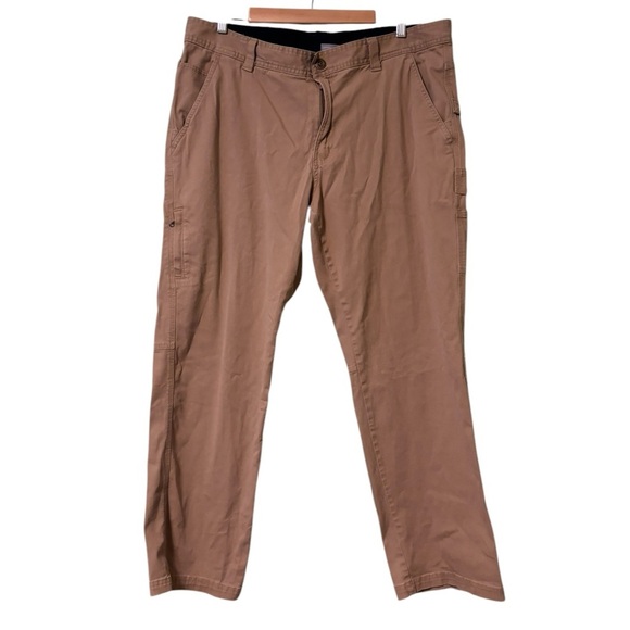 Columbia Men’s Regular Fit Chino Khaki Cargo Pants- Size 38x30 - Picture 1 of 8